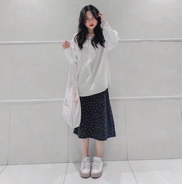 Áo bèo phong cách Hàn Xẻng