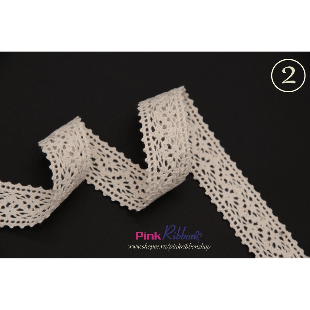 Ren zakka trắng ngà 2.8cm - 2 Mẫu