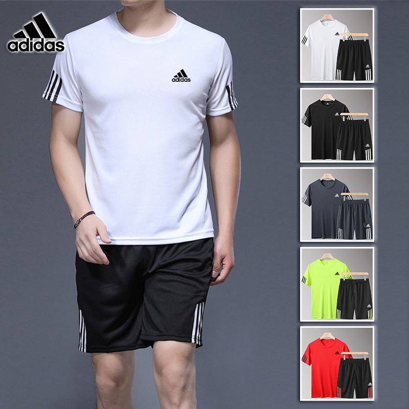 Set Đồ Thể Thao nam nữ Adidas Có Size Lớn big size M-5XL Thời Trang Dành Cho Nam Giới bộ quần áo nam set áo thun quần đùi