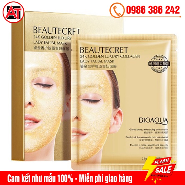 Mặt Nạ Trắng Da Bioaqua Thu Nhỏ Lỗ Chân Lông, Bổ Sung Nước Cho Da, Giúp Da Đàn Hồi Một Cách Hiệu Quả Và Làm Trẻ Hóa Làn
