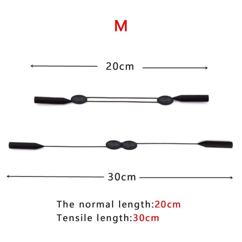 Dây Đeo Mắt Kính Thể Thao Bằng Silicone Có Thể Điều Chỉnh