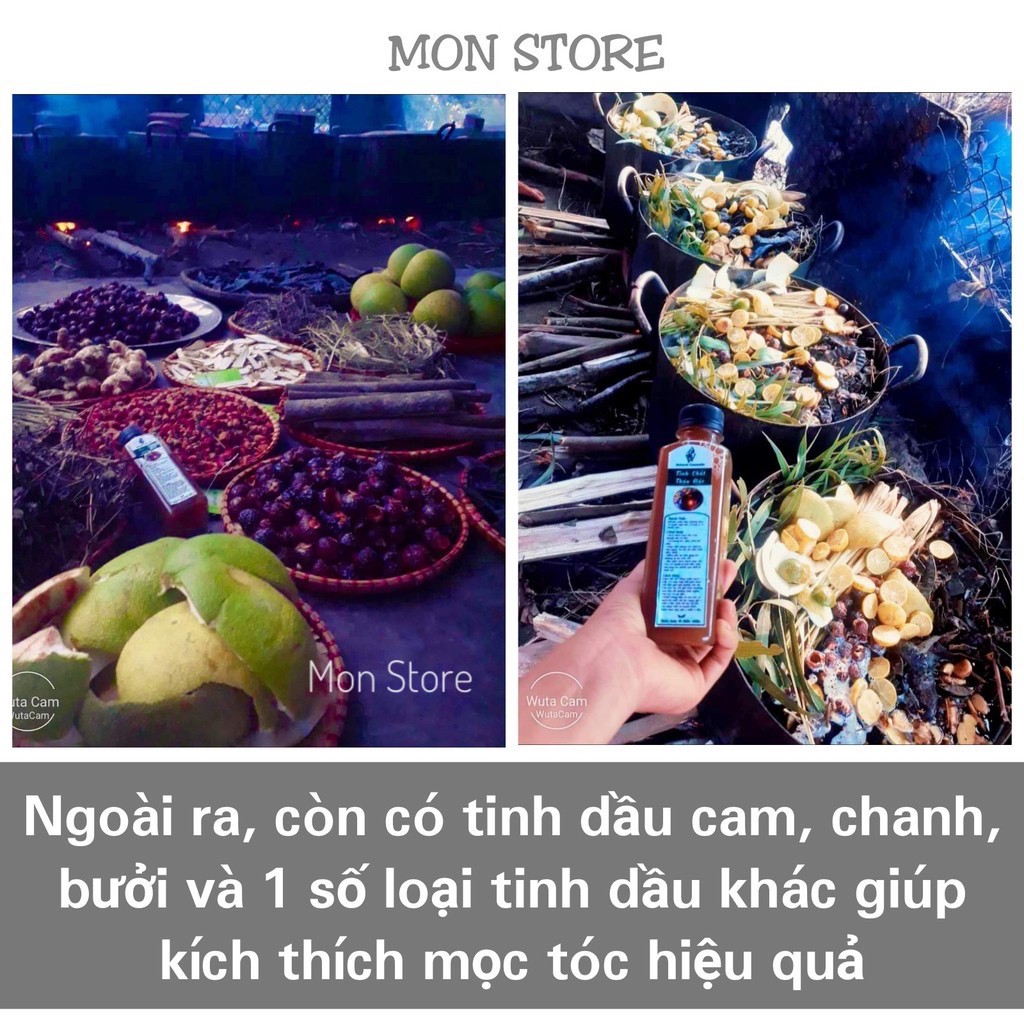 (Tặng kèm chai pha) TINH CHẤT THẢO MỘC kích thích mọc tóc, ngăn rụng, giảm gàu nấm ngứa