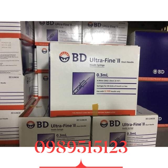 Kim tiêm tiểu đường BD Ultra-Fine II 0.3ml