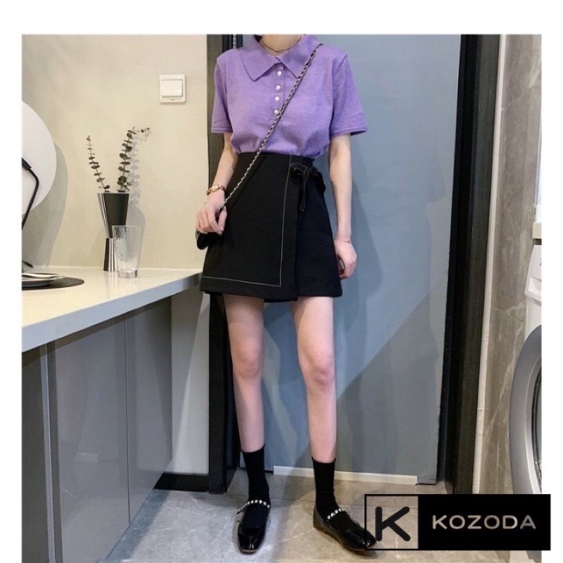 🍀 Chân váy chữ A # Chân váy chữ A cột nơ chỉ nổi # Váy nơ eo | BigBuy360 - bigbuy360.vn