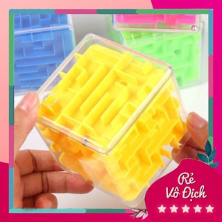 Giải Mã Mê Cung Lập Phương Lớn 3D 8*8*8Cm Kích Thích Trí Thông Minh