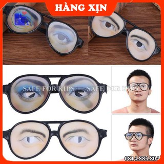Kính Mắt Mắt Kính Giả - Đồ Chơi Độc Lạ Troll Bạn Bè