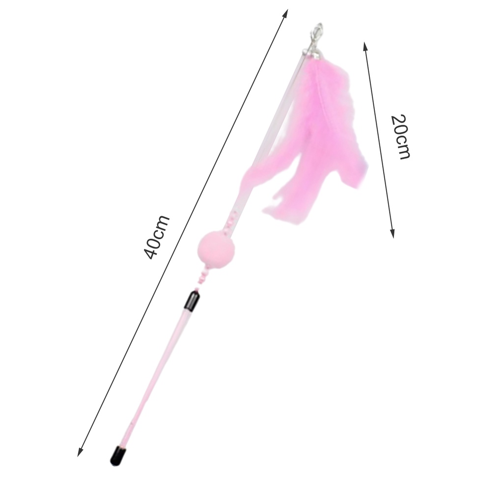 Đồ Chơi Lông Vũ Dễ Thương Dành Cho Mèo Cưng