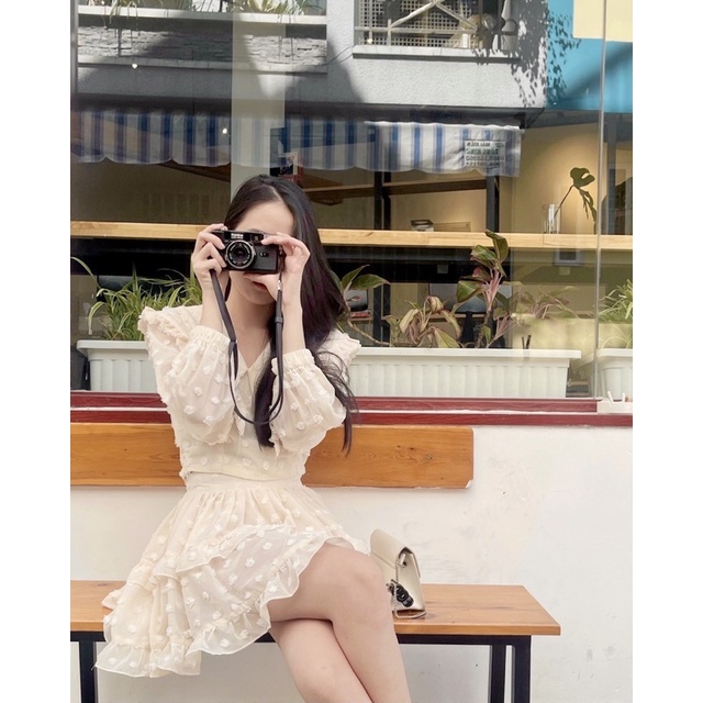 Bèo chấm bi đen - trắng