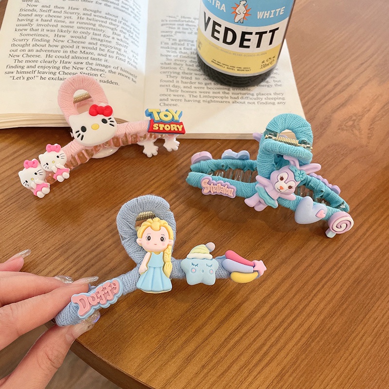 Kẹp Tóc Thiết Kế Hình Hoạt Hình Dễ Thương Dành Cho Nữ