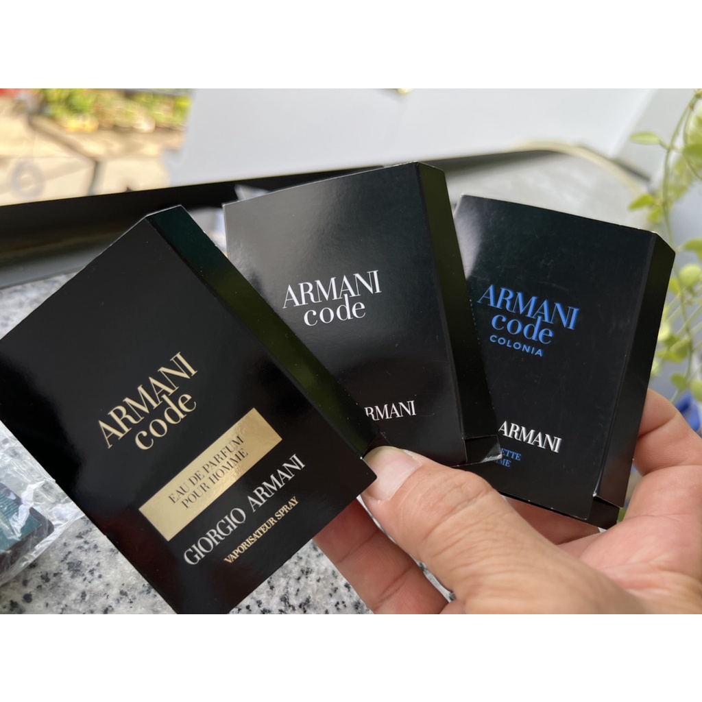 Nước hoa Vial Giorgio Armani Code