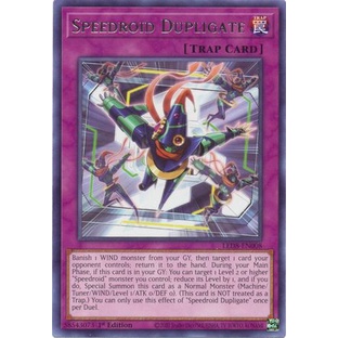 Thẻ bài Yugioh - TCG - Speedroid Dupligate / LED8-EN008'