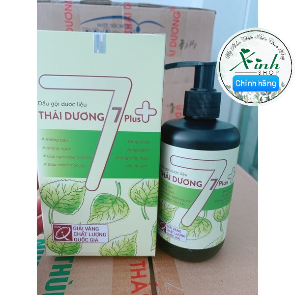 dầu gội thái dương 7 plus chai 250ml và 480ml sạch gàu và mượt tóc ( hàng chuẩn công ty sao thái dương)