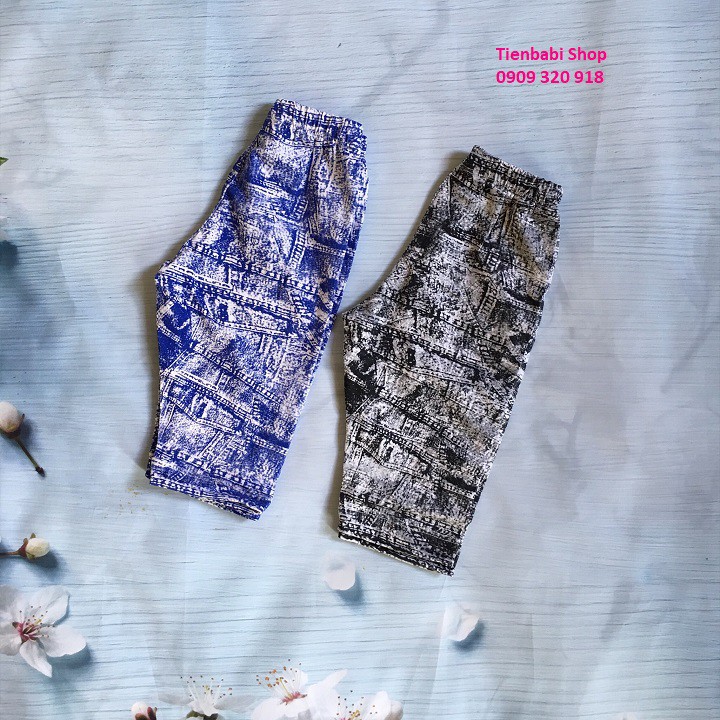 Quần legging lửng cho bé gái
