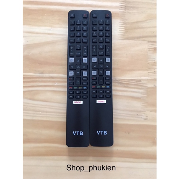 Remote điều khiển tivi led VTB Smart