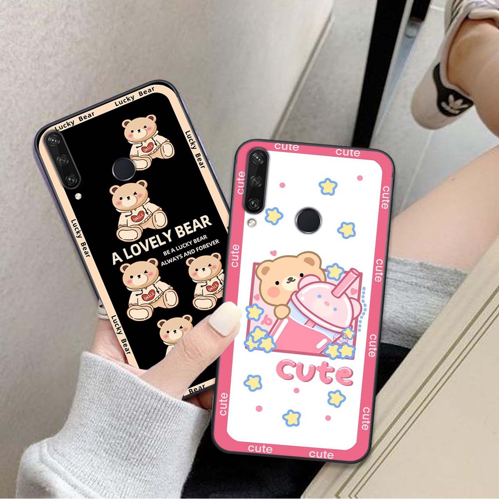 Ốp lưng điện thoại HUAWEI Y6P / Y6P 2020 in hình Gấu siêu dễ thương.
