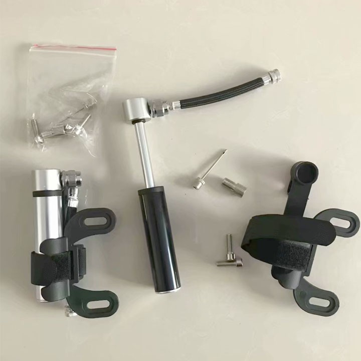 Máy bơm xe đạp mini cầm tay máy bơm khí áp suất cao