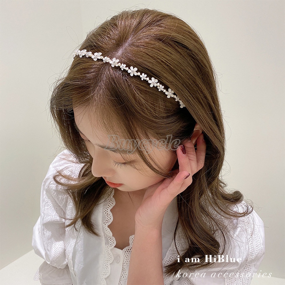 Băng Đô Đính Đá Hình Hoa Xinh Xắn Thời Trang Cho Nữ