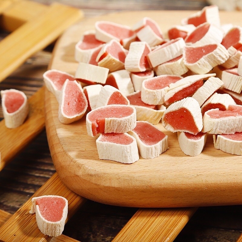 [Ngon Bổ Dưỡng] Viên Sushi/ Viên Thức Ăn Cuộn Nhiều Hương Vị Thơm Ngon Cho Chó, Mèo, Hamster - Xiuxiu Giang