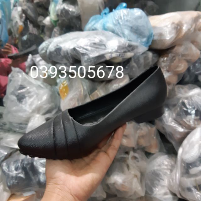 Giày nhựa giả da cao cấp