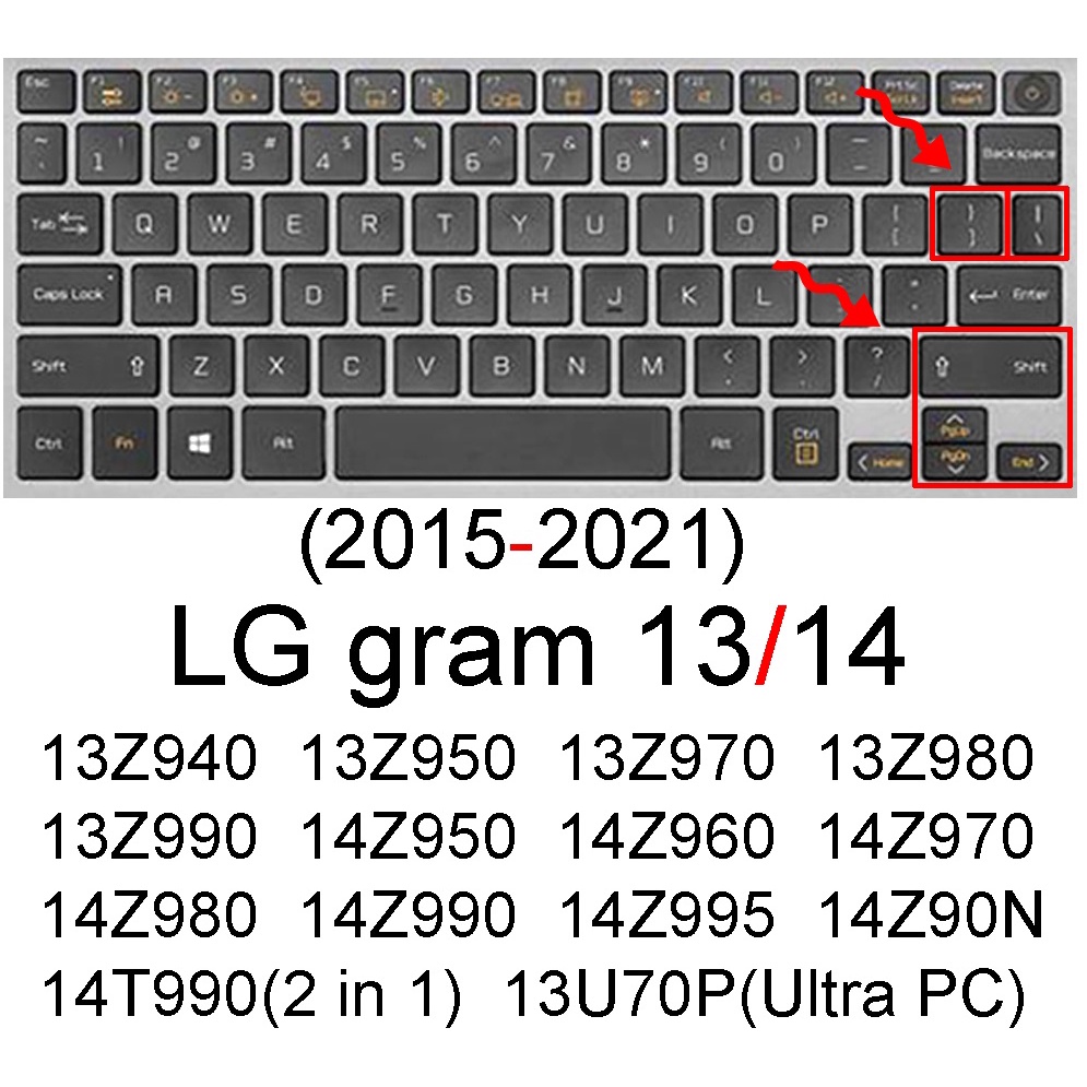 Ốp Bàn Phím D.F.For LG Gram 14 15 17Z990 15Z970 13Z970 13Z980 15Z980 14Z970 15Z90N 15.6 Inch