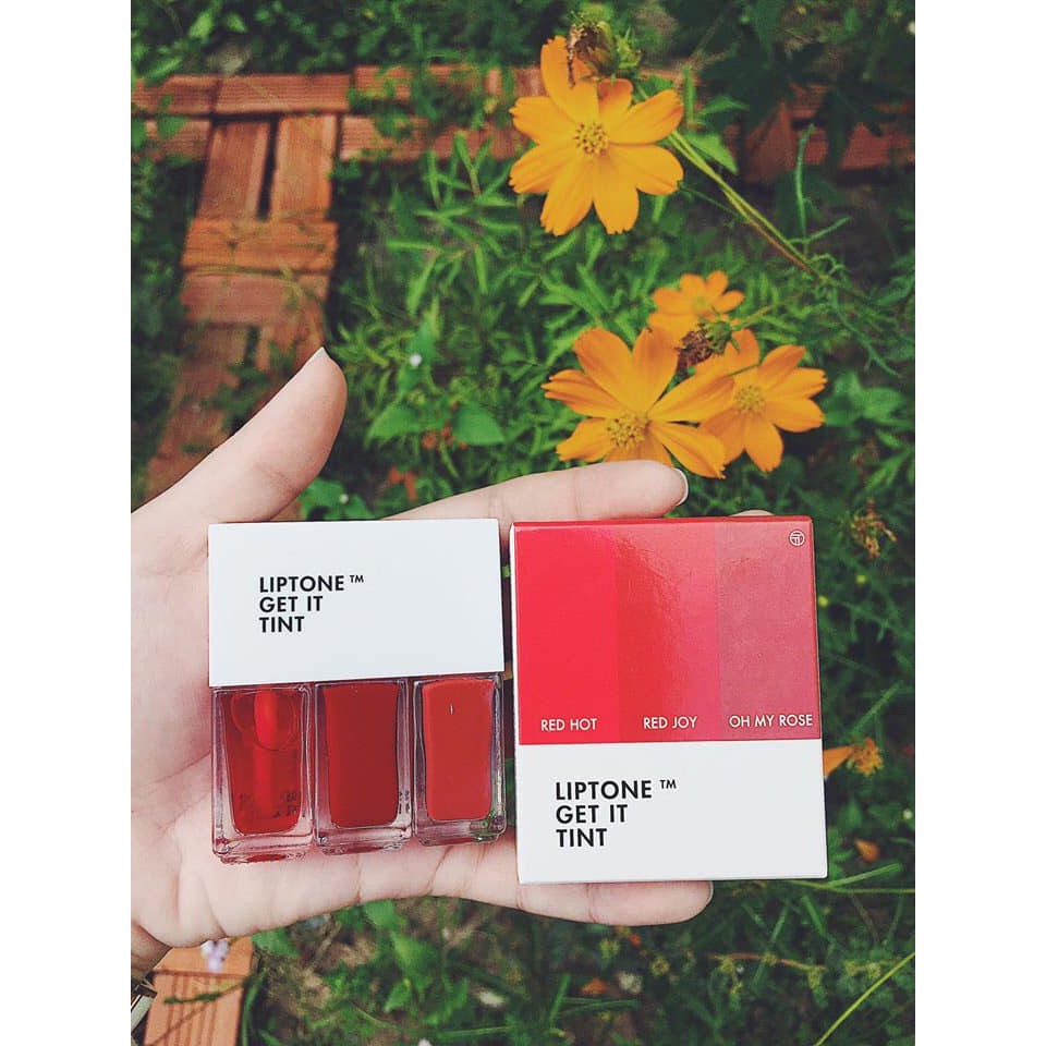 Set 3 cây son #TONYMOLY LIP TONE GET IT TINT MINI TRIO 02