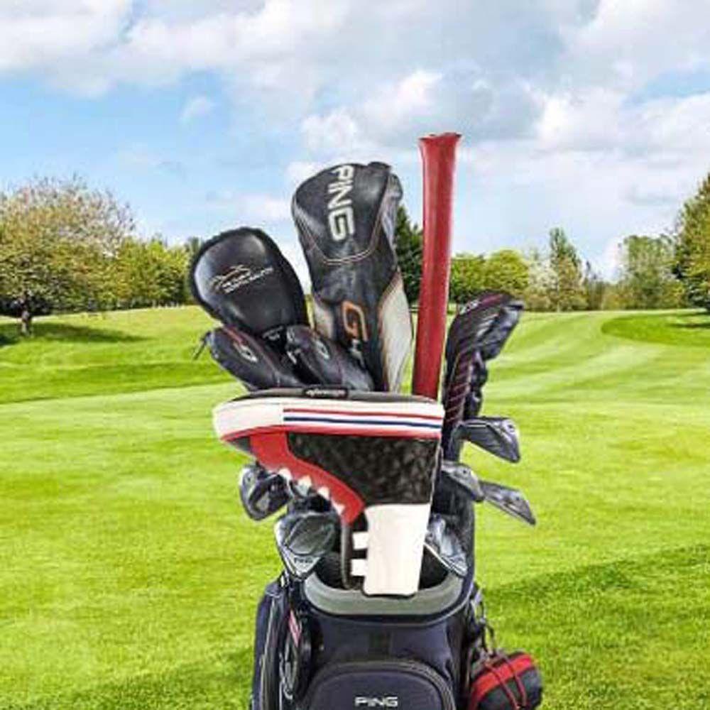 NEDFS Cartoon Golf Headcover Waterproof Golf Club Head Cover Golf Putter Cover Protective Cover Golf Club Cover Golf Training Equipment Dustproof Covers Shoe Style PU Leather Blade Putter Protector/Multicolor