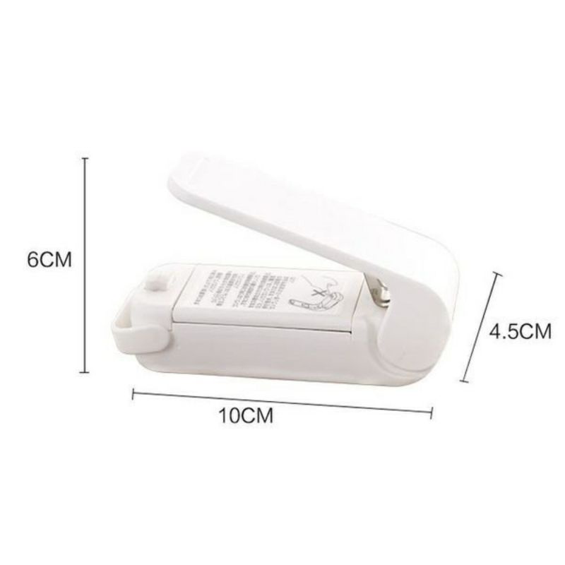 Máy hàn miệng túi mini,dùng pin tiểutiên dụng trong gia đình (a,b)