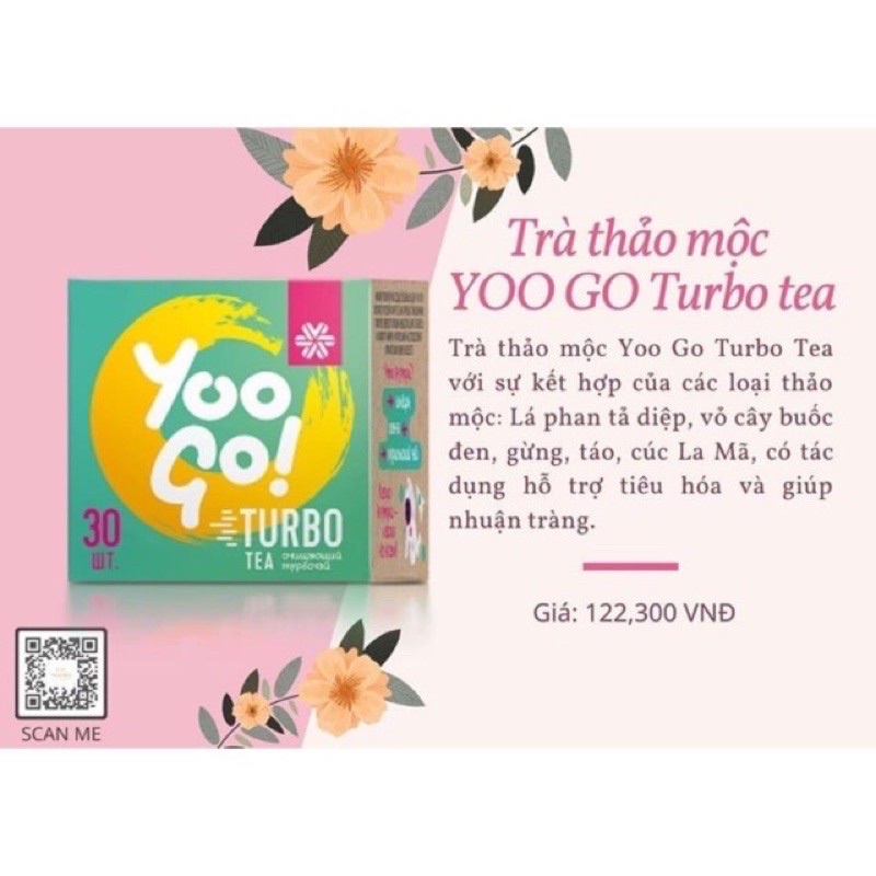 Trà yoogo tea body t siberian  30 gói - 1 hộp - ảnh sản phẩm 2