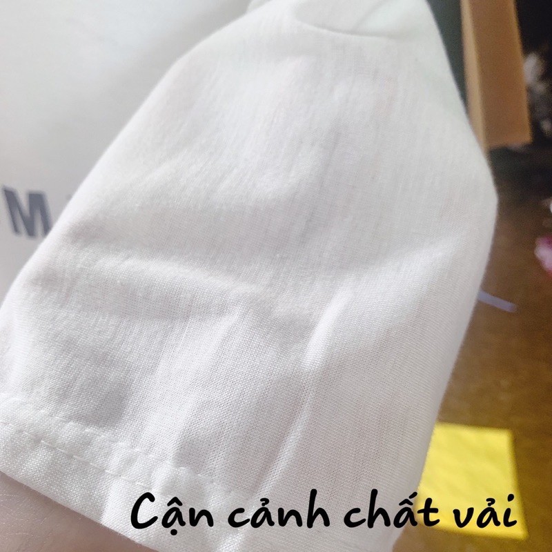 ÁO THUN TAY NGẮN 🏵️ áo phông Unisex summer🏵️nam nữ hai màu đen trắng kiểu dáng hàn quốc chất vải cotton