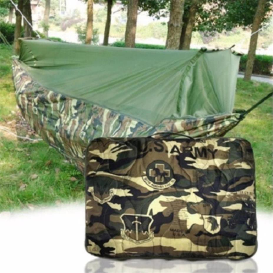 Túi ngủ Biệt Kích Mỹ Phối Mùng Chống Muỗi 2 lớp Siêu Bền Ánh Sao (137*220 cm)