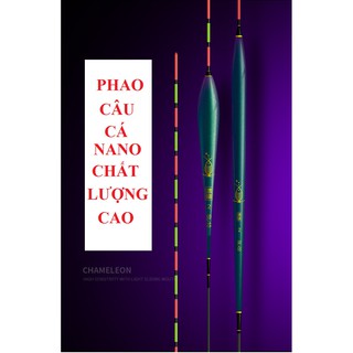 Phao câu cá, phao câu đài nano, chất lượng cao, câu rô, diếc chép, ăn chì nhẹ