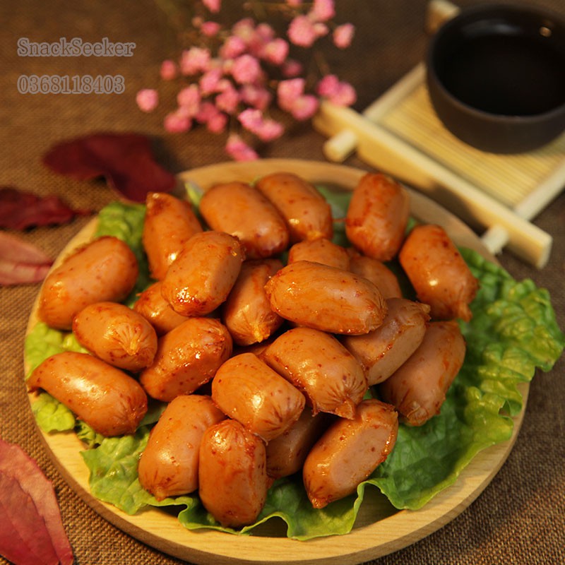 Xúc xích Đài Loan siêu ngon_ Xúc xích viên đạn _SNACK SEEKER_Đồ Ăn Vặt Trung Quốc | BigBuy360 - bigbuy360.vn