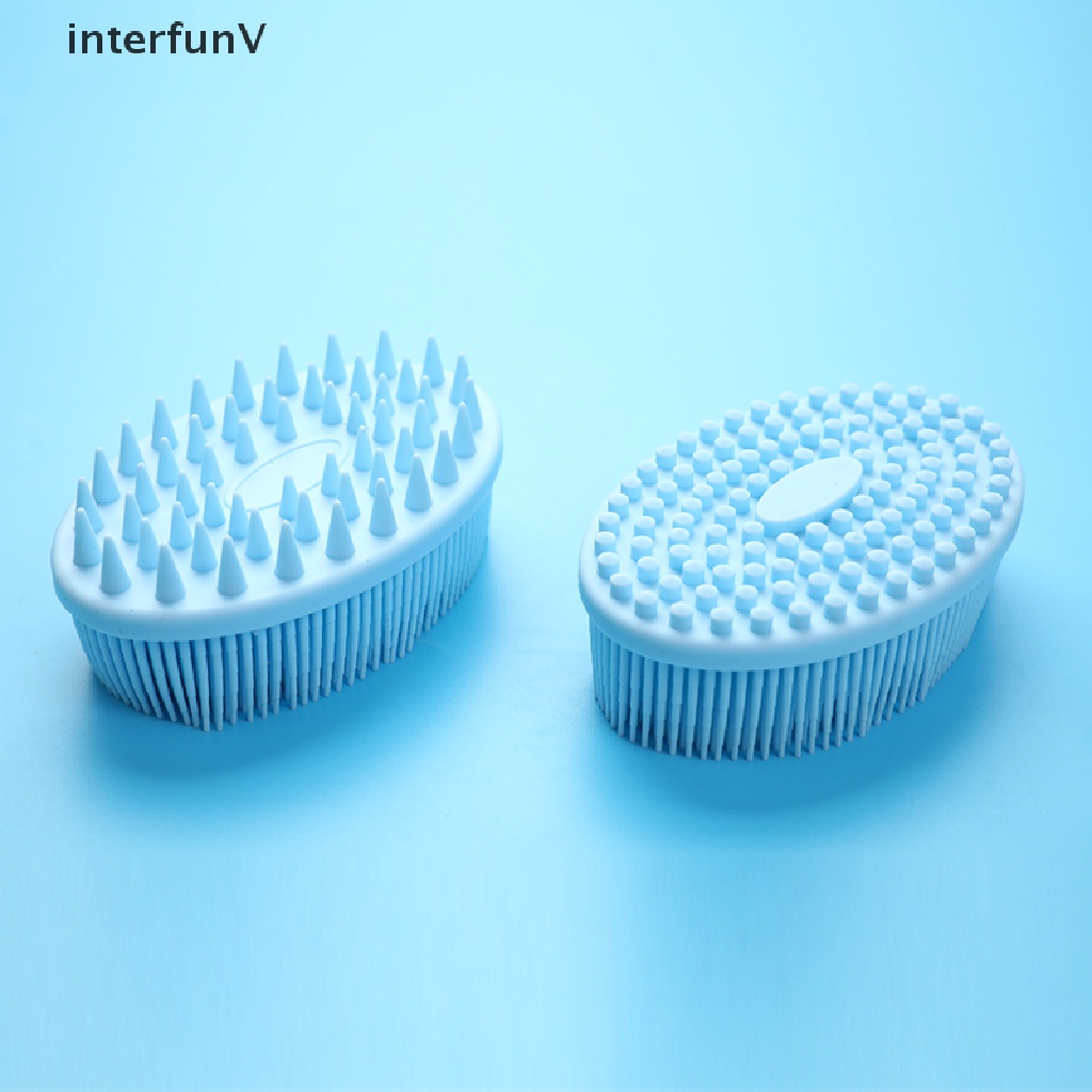 Miếng Mút Tắm Bằng Silicone Dùng Mát Xa Cơ Thể