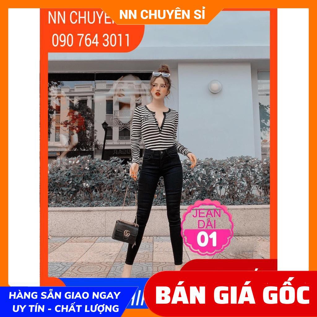 HÀNG ĐẸP ⚡ QUẦN JEAN DÀI TRƠN CỰC ĐẸP - JEAN DÀI 01 ⚡100% ẢNH THẬT⚡ JEAN DÀI BASIC