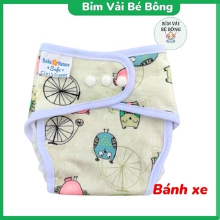 - Combo 10 Vỏ Bỉm Vải, Tã Vải Babu Nature Nature Có Vách Ngăn Chống Tràn Hiệu Quả, SIZE M,L (Chưa Kèm Lót Bỉm)