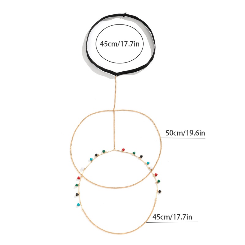 Dây Tua Rua Đeo Đùi Hóa Trang Phong Cách Gothic Quyến Rũ Cho Nữ