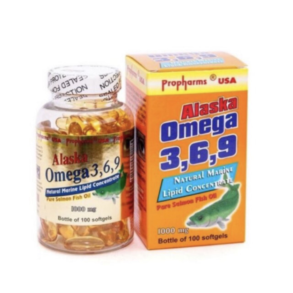 Omega 369 Alaska ( hộp 100 viên) | Thế Giới Skin Care