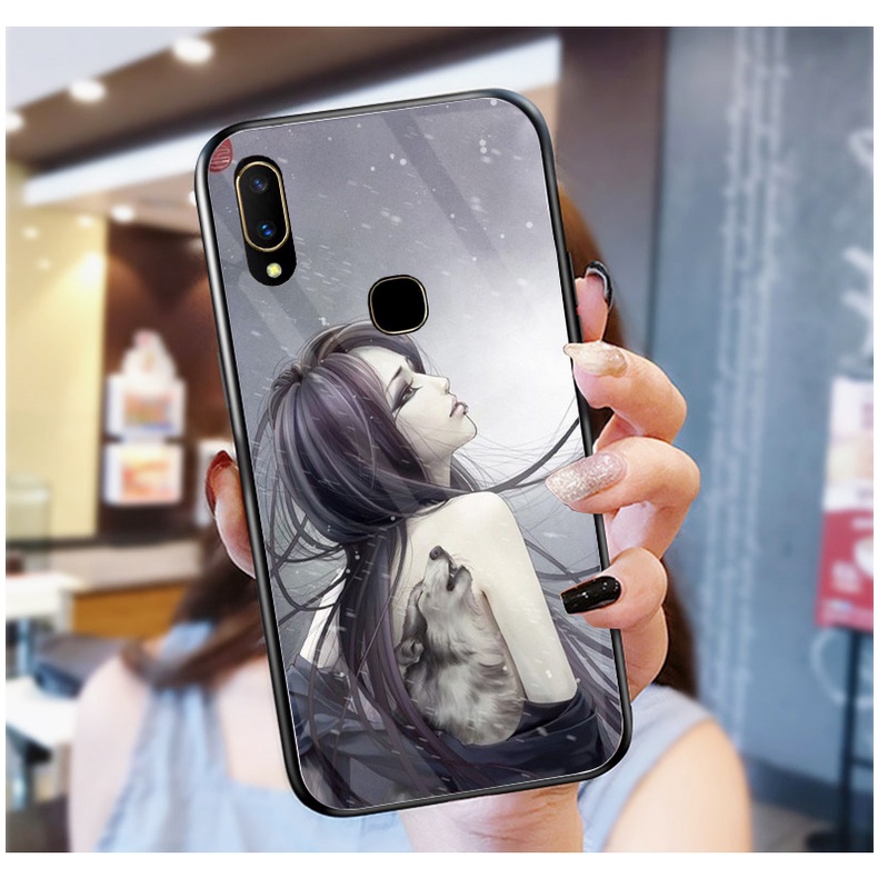 Ốp Lưng VIVO V9, V9 YOUTH, Y85, V11i Ốp kính bóng cao cấp mới nhất