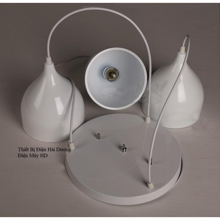 Bộ 3 thả giọt nước bé TN259 18cm + 3 bóng Edison T64 ( Đen/Trắng)