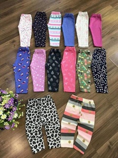 Quần legging bé gái xuất dư