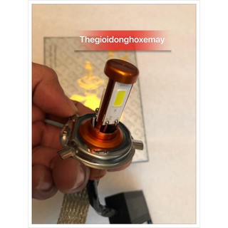 Đèn Pha Led CYT xịn - Chân H4 -3 Tim