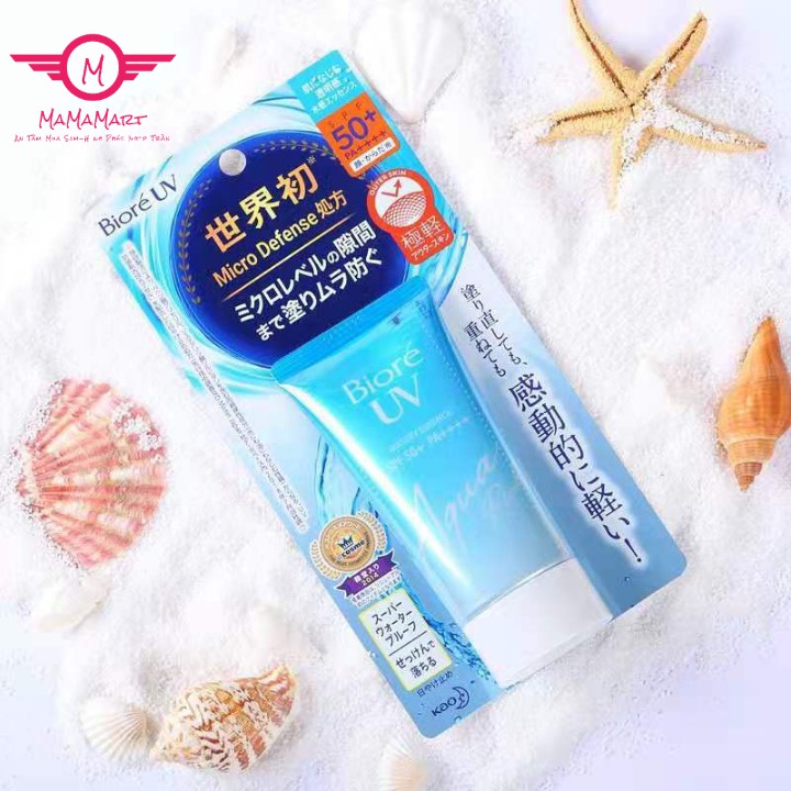 Kem chống nắng Biore UV Aqua Rich Watery Essence/Gel SPF 50 PA++++ nội địa Nhật-kem chống nắng dành cho da mụn | BigBuy360 - bigbuy360.vn