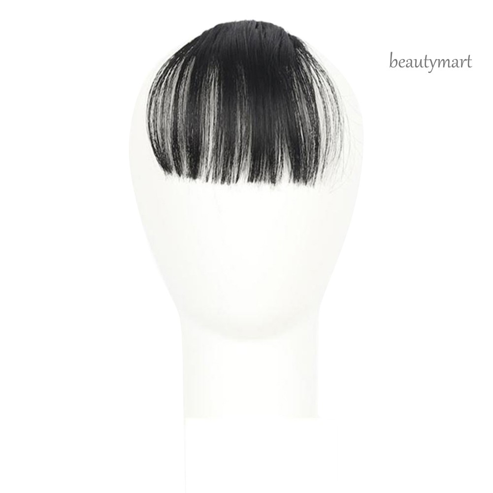 [Hàng mới về] Tóc mái thưa giả có kẹp gắn 4 màu tùy chọn cho nữ