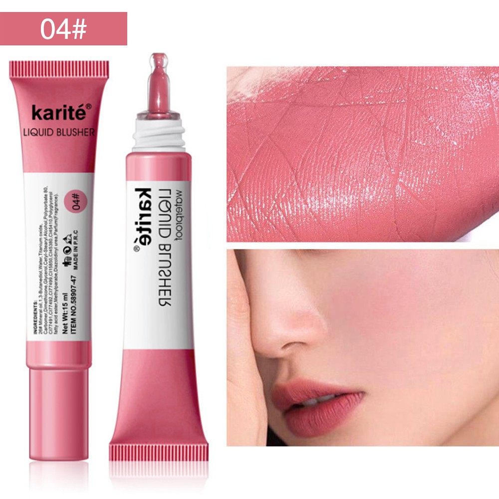 🔥🔥[Hàng mới về] Kem má hồng Karite 4 màu tùy chọn trang điểm tự nhiên | BigBuy360 - bigbuy360.vn