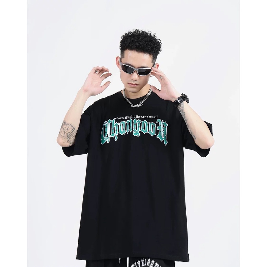 Áo thun tay ngắn form rộng chất cotton có 4 màu - Changu T-Shirt