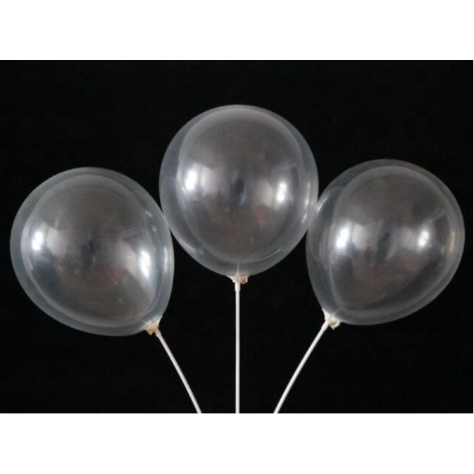 Bong Bóng Tròn Trong Suốt , In Happy Birthday Ngôi Sao Chấm Bi , Bong bóng Trang trí Sinh Nhật Tiệc Cướ Sự Kiện Ngày Lễ