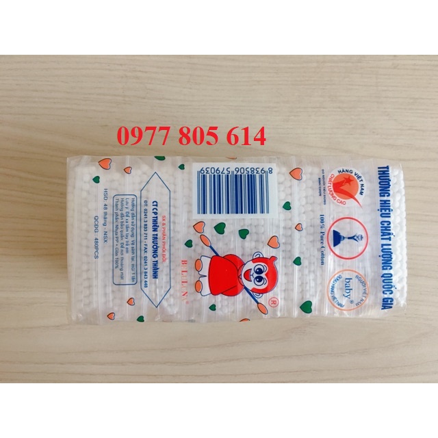 Tăm bông cho bé Fanni, bông ngoáy tai Fanni cho trẻ, tăm bông trẻ em FANNI