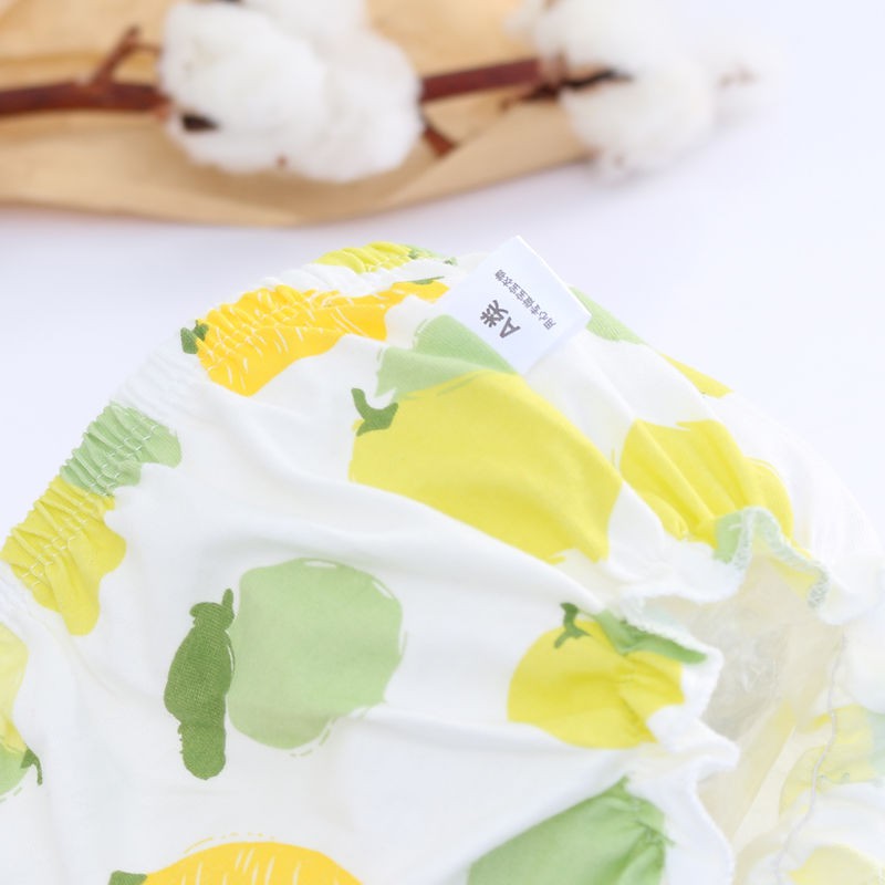 Bộ 4 quần lót cotton xinh xắn đáng yêu cho bé gái/ bé trai từ 1-3 tuổi