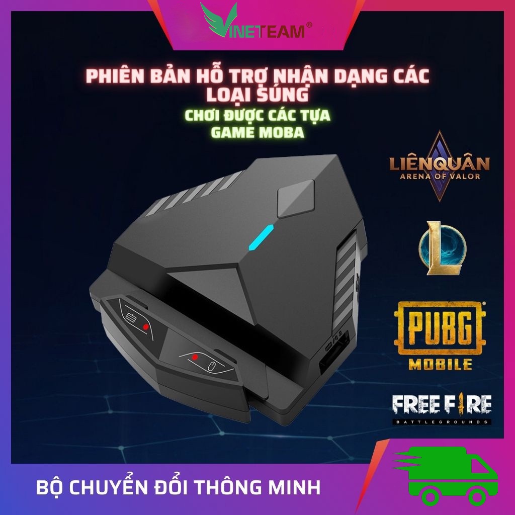 Lingzha Rezar 2 | LingZha 2 Pro Bộ chuyển đổi chơi game FPS PUBG Mobile, COD, Firefire -dc4572