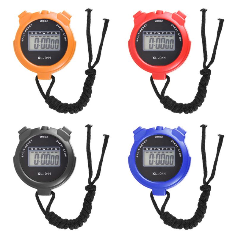 Đồng Hồ Bấm Giờ Điện Tử Màn Hình Lớn Có Chức Năng Báo Thức Hiển Thị Ngày Tiện Dụng